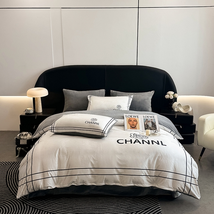 色鬼布艺高端家居主号 2025秋冬新款宝宝绒牛奶绒四件套提供买家秀 小香风