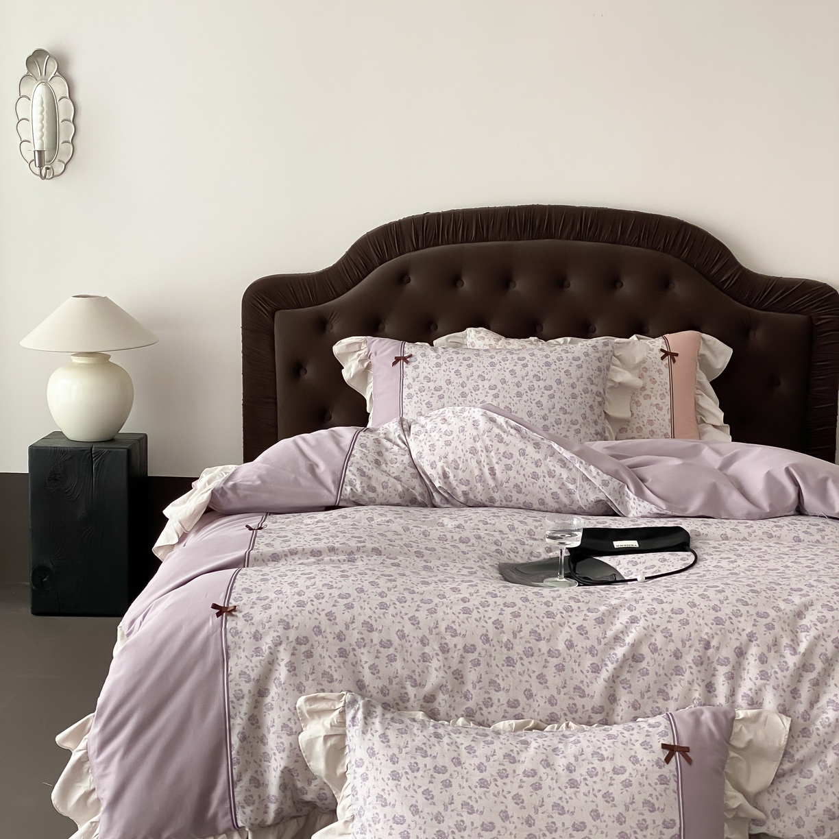 91家纺网 家纺一手货源 找家纺 （总）曼布缇 2025新款法式碎花加厚全棉纯棉磨毛四件套珍妮（会员减20，券后控价358起）