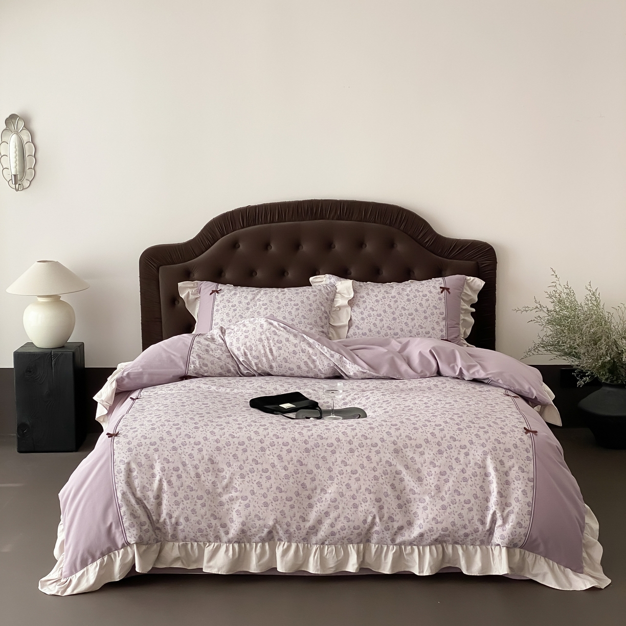 91家纺网 家纺一手货源 找家纺 （总）曼布缇 2025新款法式碎花加厚全棉纯棉磨毛四件套珍妮（会员减20，券后控价358起）