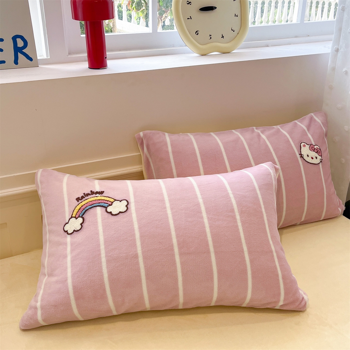 91家纺网 家纺一手货源 找家纺 星座家纺 2025新品牛奶绒毛巾绣冬被 被子被芯 冬被-彩虹梦乡