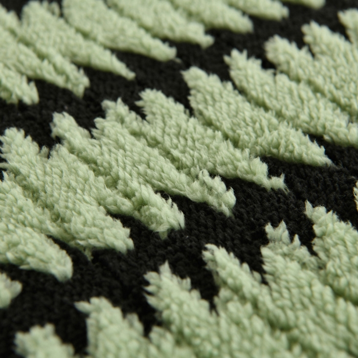 91家纺网 家纺一手货源 找家纺 圣靓 2025新款阳离子双面舒棉绒盖毯毛毯 杉影茶绿