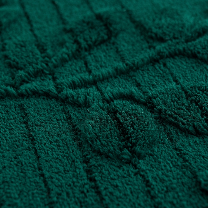 91家纺网 家纺一手货源 找家纺 圣靓 2025新款加厚塔芙绒叶语双层毯子毛毯 叶语绿