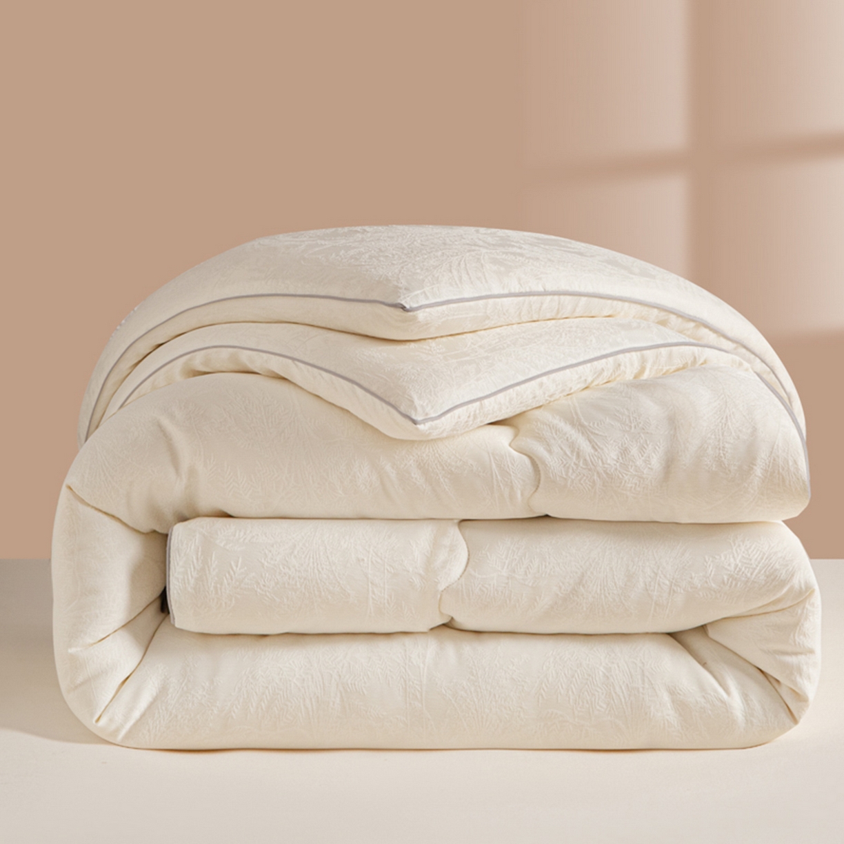 91家纺网 家纺一手货源 找家纺 （总）爱彼家纺 2025新款发财树提花大豆被被子被芯加厚冬被春秋被夏被子被芯