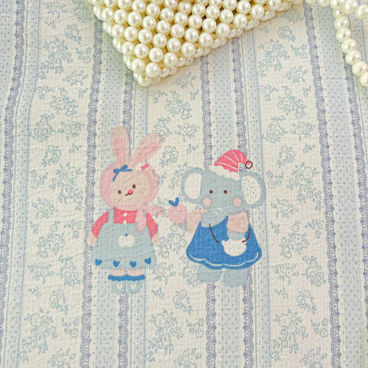 91家纺网 家纺一手货源 找家纺 昊川家纺 2025新款云感针织全棉花边豆豆被春秋被冬被被子被芯 小象宝宝