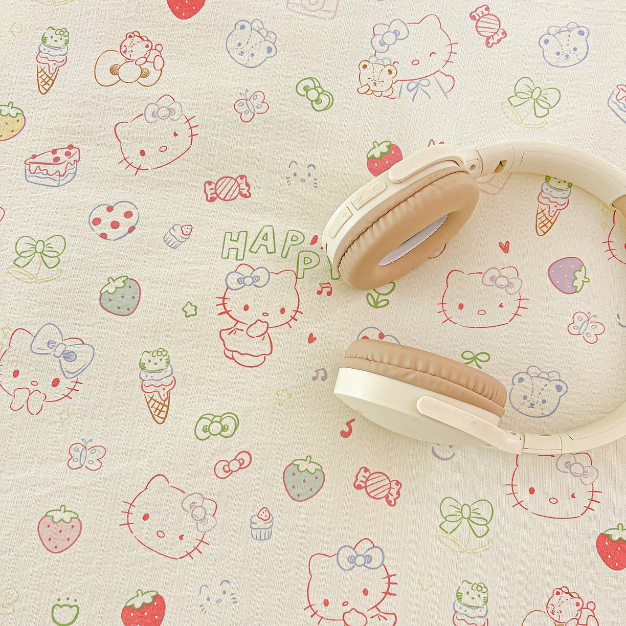 91家纺网 家纺一手货源 找家纺 昊川家纺 2025新款云感针织全棉花边豆豆被春秋被冬被被子被芯 甜品猫星球