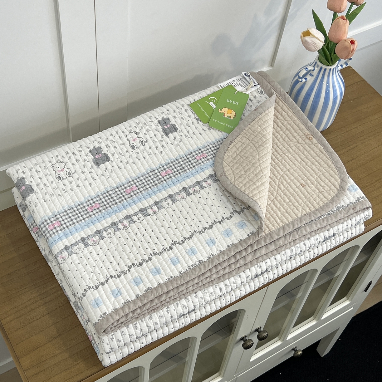 91家纺网 家纺一手货源 找家纺 （总）沐纯家居 2025新款跑量款双面纯棉印花水洗床盖