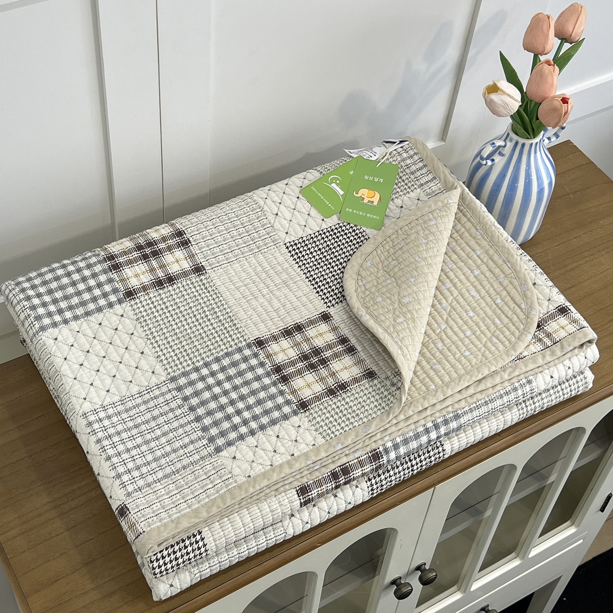 91家纺网 家纺一手货源 找家纺 （总）沐纯家居 2025新款跑量款双面纯棉印花水洗床盖