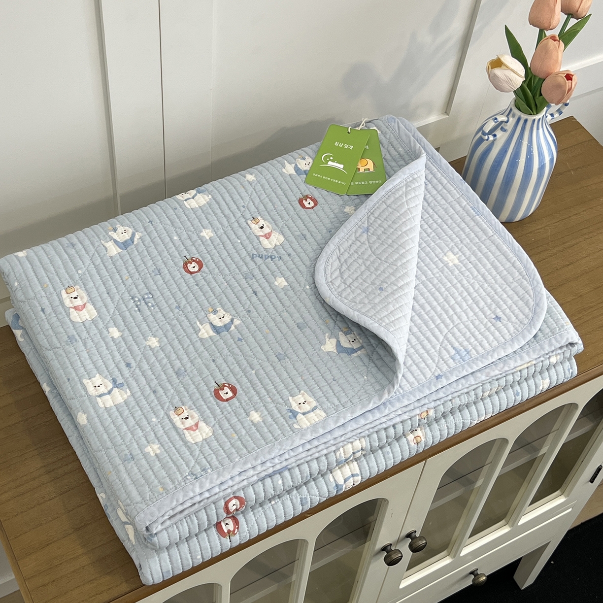 91家纺网 家纺一手货源 找家纺 （总）沐纯家居 2025新款跑量款双面纯棉印花水洗床盖