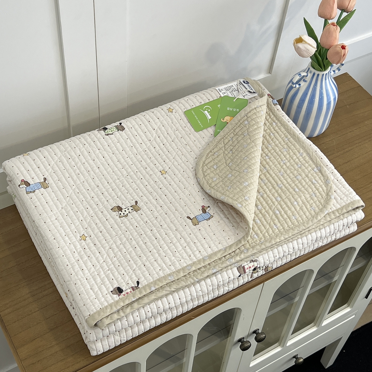 91家纺网 家纺一手货源 找家纺 （总）沐纯家居 2025新款跑量款双面纯棉印花水洗床盖