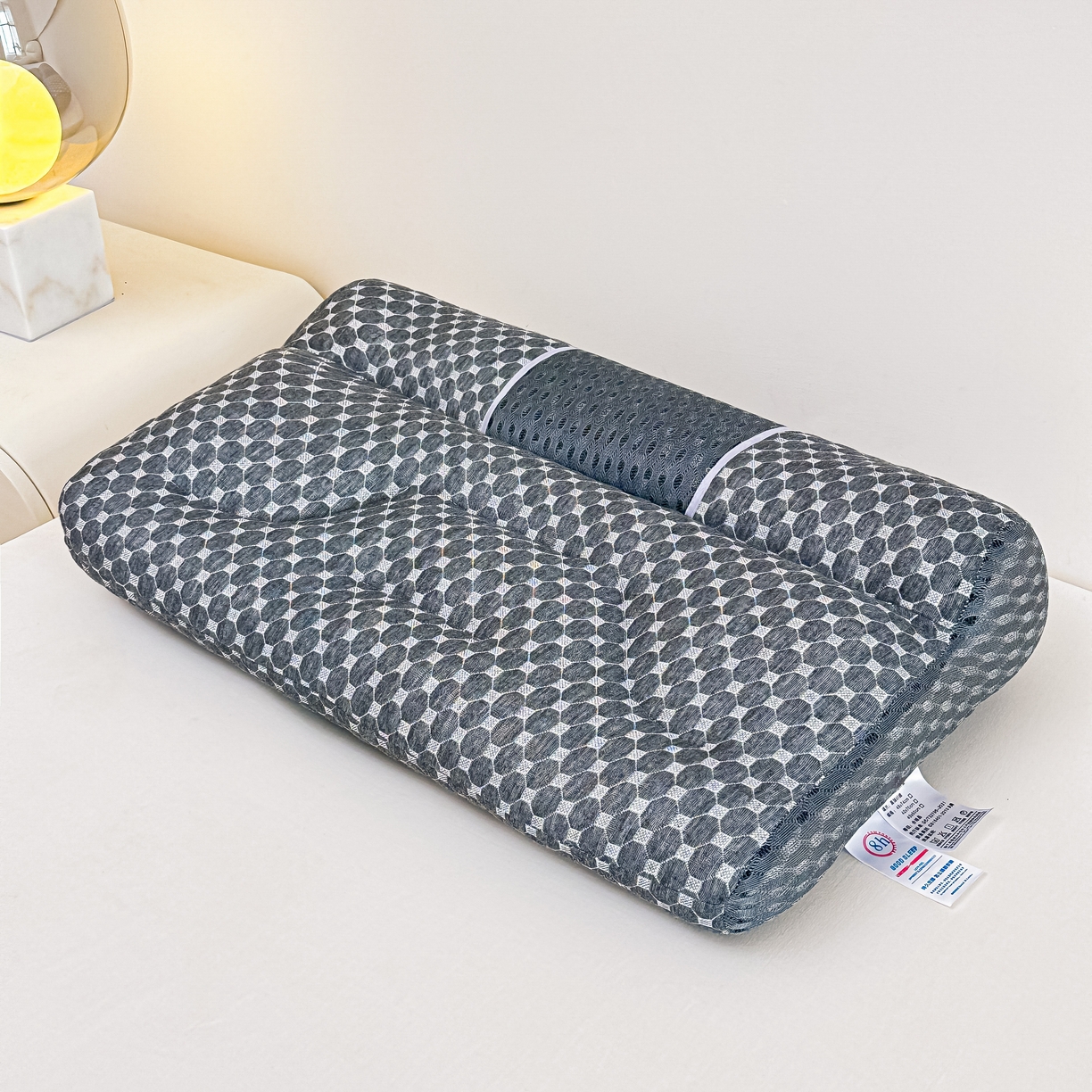 91家纺网 家纺一手货源 找家纺 （总）十仟家纺 2025新款舒适亲肤款牵引枕头枕芯