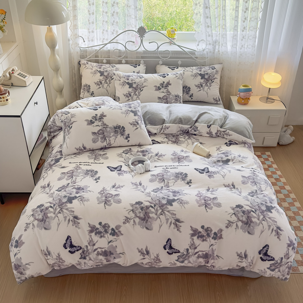 91家纺网 家纺一手货源 找家纺 （总）潮邦创意家居 2025新款5D数码牛奶绒印花系列四件套