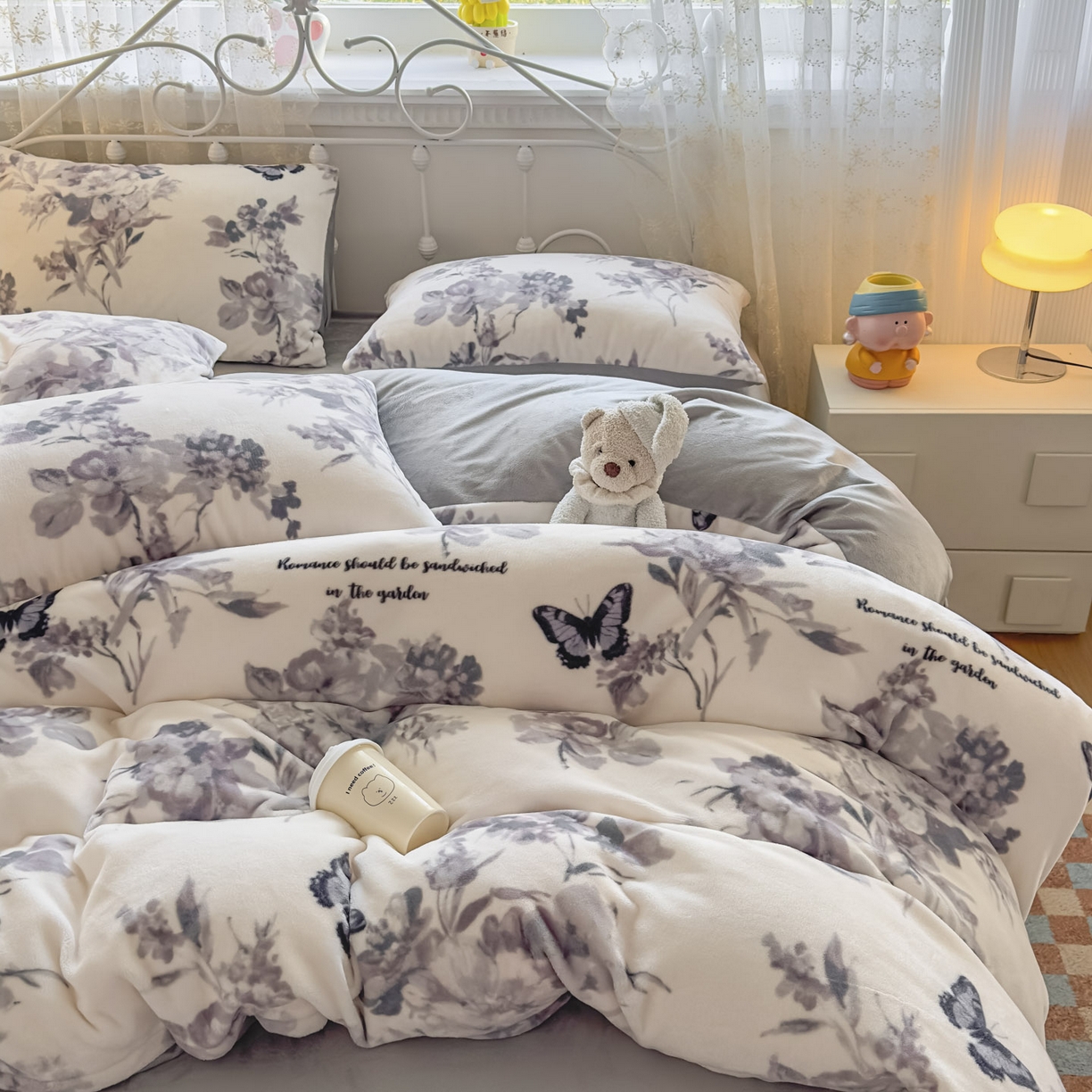 91家纺网 家纺一手货源 找家纺 （总）潮邦创意家居 2025新款5D数码牛奶绒印花系列四件套