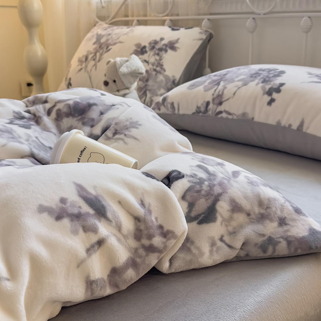 91家纺网 家纺一手货源 找家纺 （总）潮邦创意家居 2025新款5D数码牛奶绒印花系列四件套