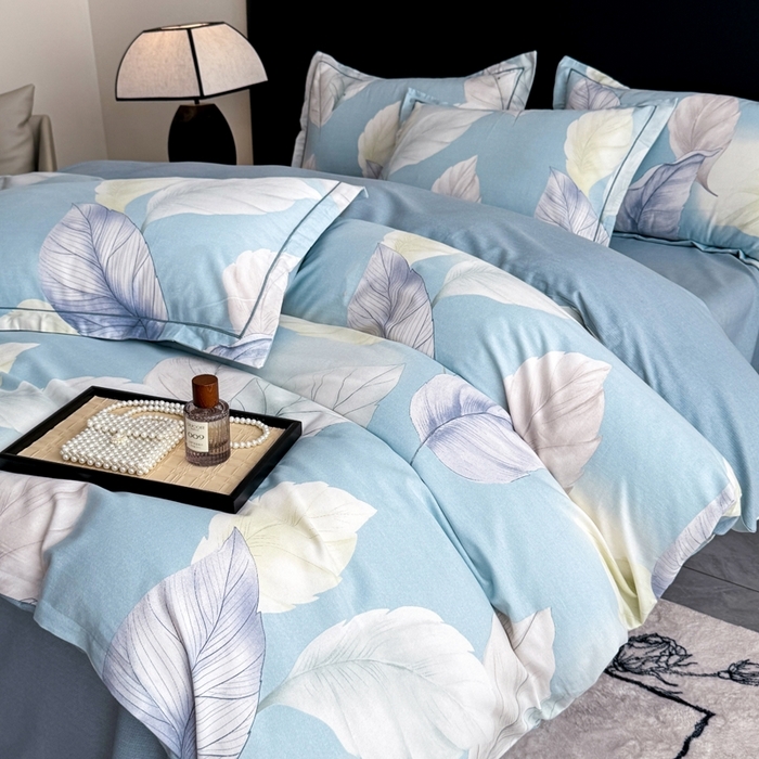 91家纺网 家纺一手货源 找家纺 （总）仟岸家纺 2025新款亲肤舒适全棉磨毛四件套系列