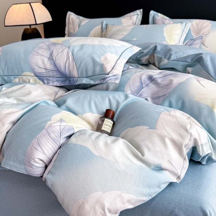 91家纺网 家纺一手货源 找家纺 （总）仟岸家纺 2025新款亲肤舒适全棉磨毛四件套系列