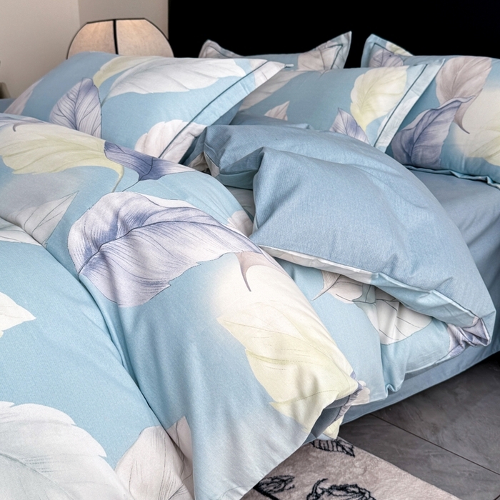 91家纺网 家纺一手货源 找家纺 （总）仟岸家纺 2025新款亲肤舒适全棉磨毛四件套系列