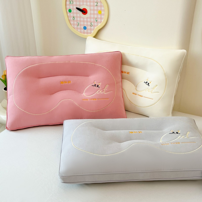 十仟家纺 2025新款猫肚系列枕头枕芯 组合图