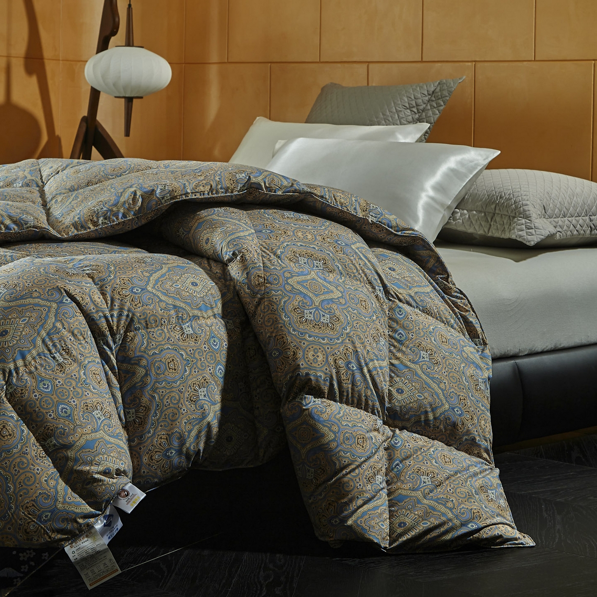 91家纺网 家纺一手货源 找家纺 （总）暖羽屋羽绒馆 2025新款95白鸭绒被芯 罗斯空间 国标鸭绒被 羽绒被子2米双人春秋被