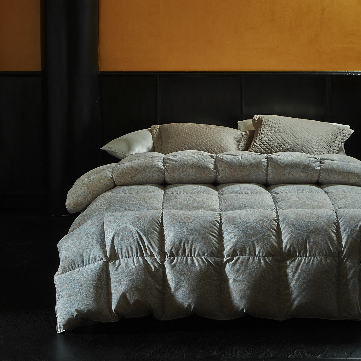 暖羽屋羽绒馆 2025新款95白鸭绒被芯 罗斯空间 国标鸭绒被 羽绒被子2米双人春秋被 梦清荷