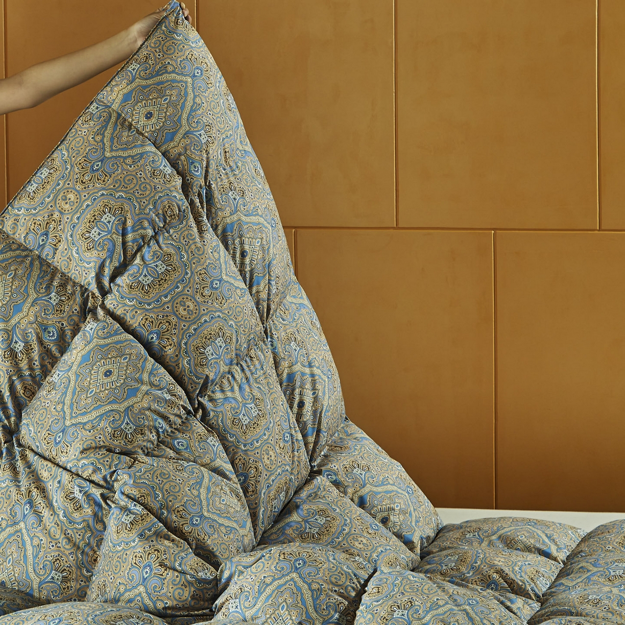 91家纺网 家纺一手货源 找家纺 （总）暖羽屋羽绒馆 2025新款95白鸭绒被芯 罗斯空间 国标鸭绒被 羽绒被子2米双人春秋被