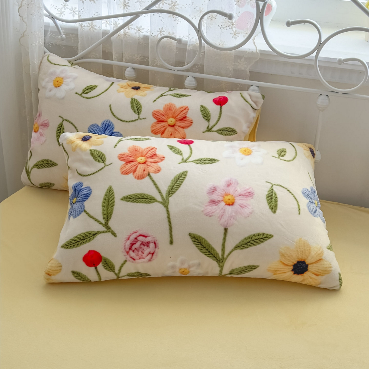 91家纺网 家纺一手货源 找家纺 潮邦创意家居 2025新款5D数码牛奶绒印花系列四件套 郁朵