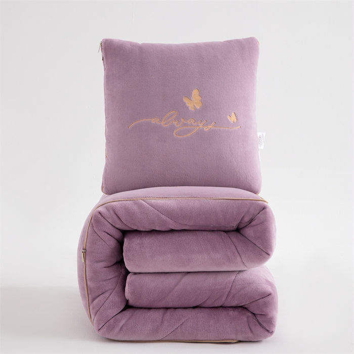 91家纺网 家纺一手货源 找家纺 （总）照世家纺 2025新款蝶影相随牛奶绒多功能抱枕被（控价：不能低于以下：小79，中号99，大139，加大169，超大219.低于零售价的链接，一经发现直接投诉下架，感谢大家的支持）