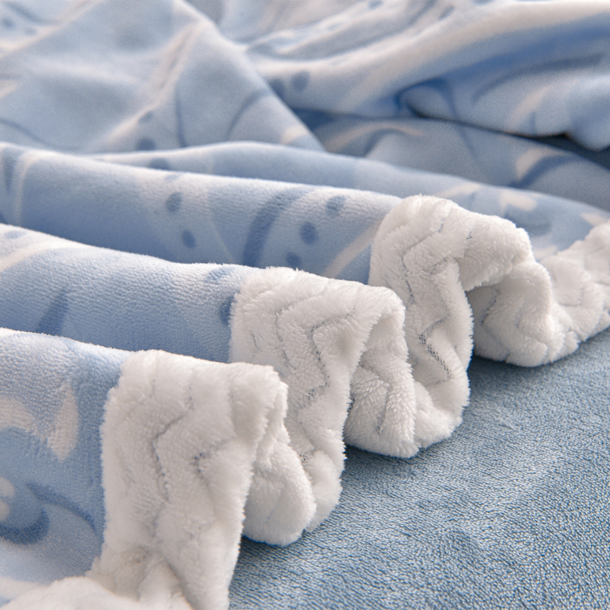 91家纺网 家纺一手货源 找家纺 董成龙家纺 2025新款直播爆款牛奶绒四件套雕花压线款法莱绒四件套11 欧雅-兰