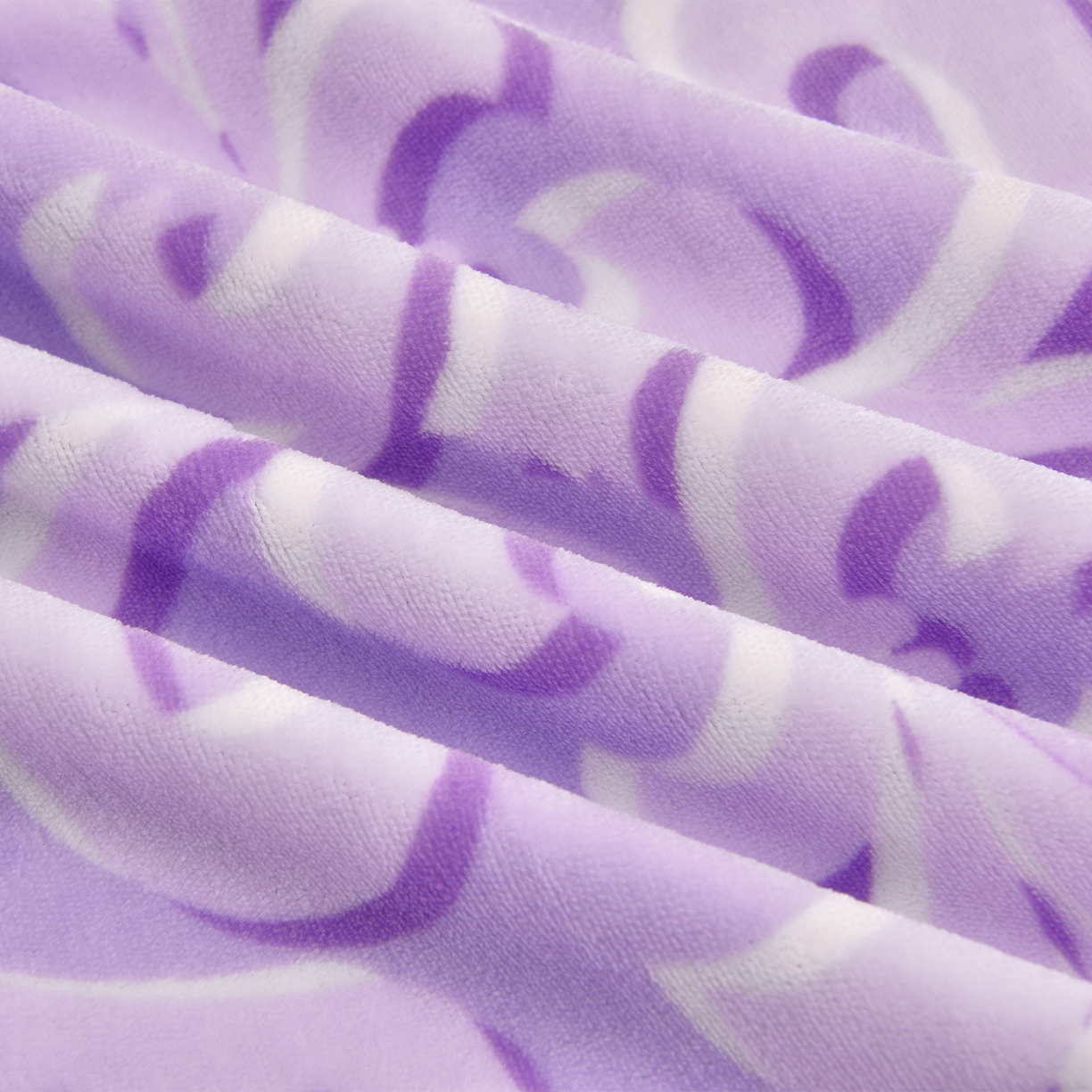 91家纺网 家纺一手货源 找家纺 董成龙家纺 2025新款直播爆款牛奶绒四件套雕花压线款法莱绒四件套11 欧雅-紫