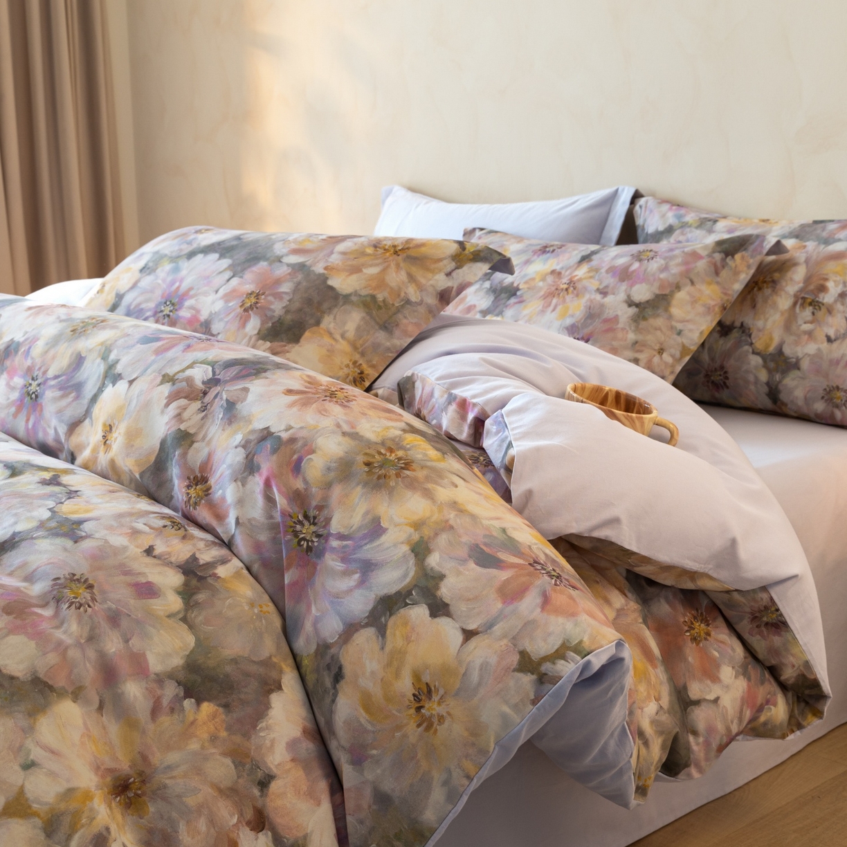 91家纺网 家纺一手货源 找家纺 （总）梦幻之城 2025新款加厚磨毛数码印花四件套