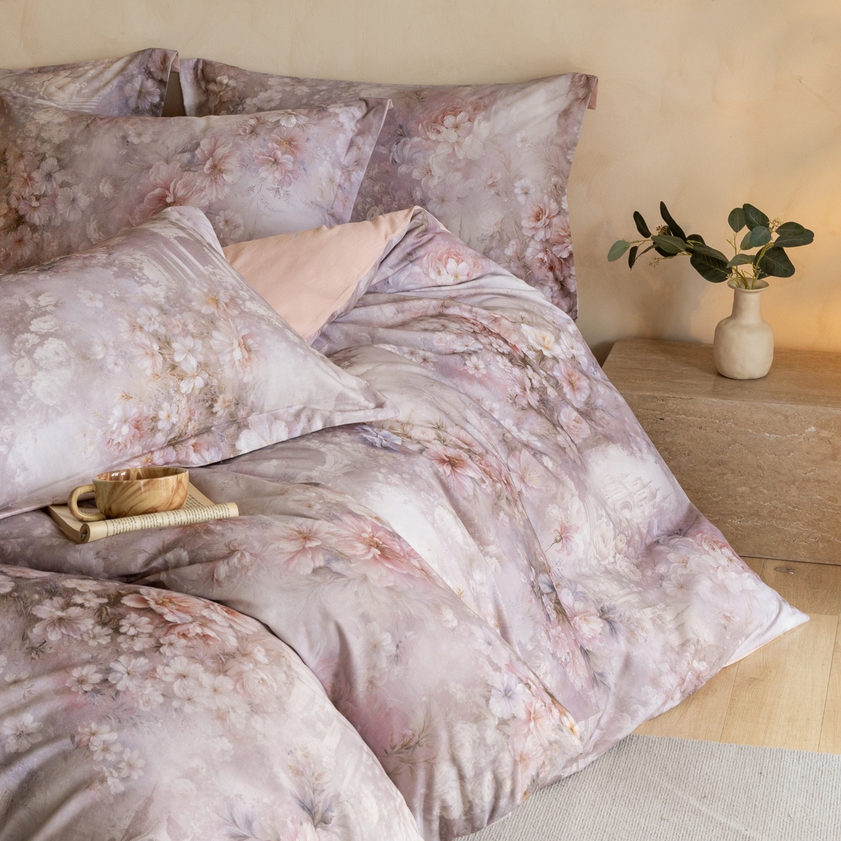 91家纺网 家纺一手货源 找家纺 （总）梦幻之城 2025新款加厚磨毛数码印花四件套