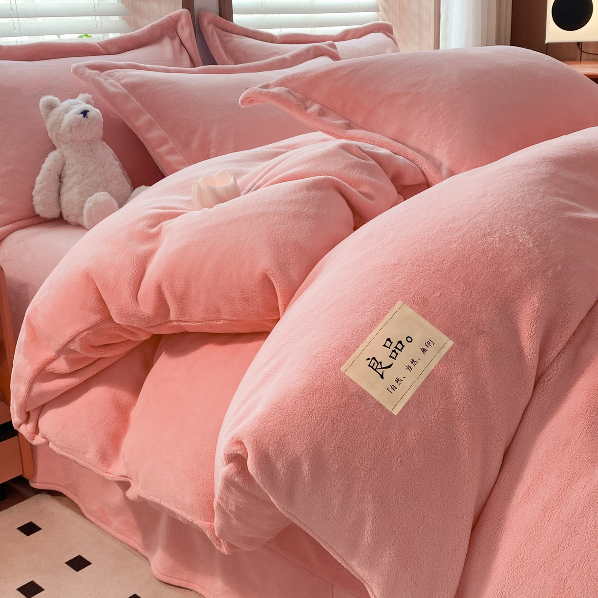 91家纺网 家纺一手货源 找家纺 （总）壹张床 2025新款A类新疆棉花被糯糯棉子母被冬被印花被芯春秋被学生被子母扣系列