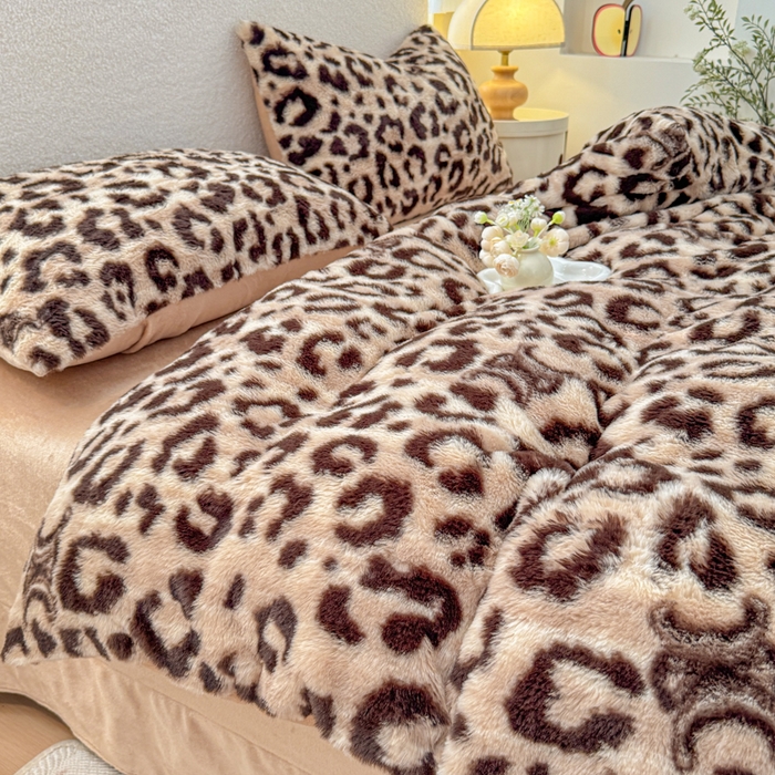 91家纺网 家纺一手货源 找家纺 （总）小叮当家纺仓储工厂店 2025新款印花美拉德兔毛印花单被套 被套单件