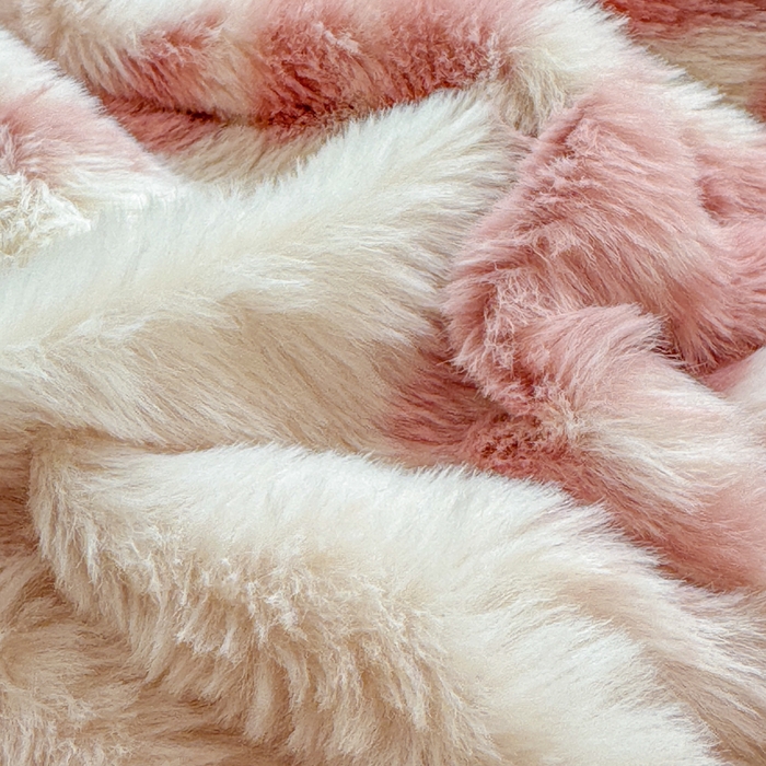 91家纺网 家纺一手货源 找家纺 小叮当家纺仓储工厂店 2025新款印花美拉德兔毛印花单被套 被套单件 花间粉