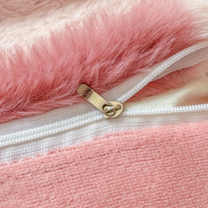 91家纺网 家纺一手货源 找家纺 小叮当家纺仓储工厂店 2025新款印花美拉德兔毛印花单被套 被套单件 米妮