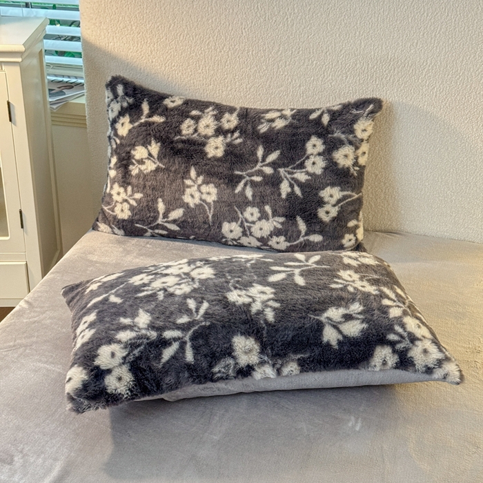 91家纺网 家纺一手货源 找家纺 小叮当家纺仓储工厂店 2025新款印花美拉德兔毛印花单被套 被套单件 莫奈花园