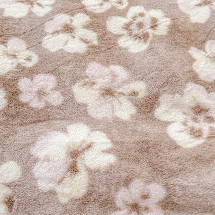 91家纺网 家纺一手货源 找家纺 小叮当家纺仓储工厂店 2025新款印花美拉德兔毛印花单被套 被套单件 繁花