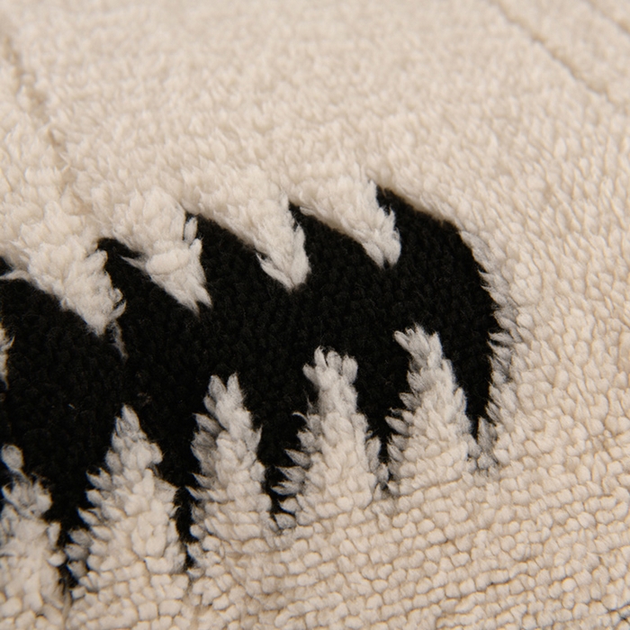 91家纺网 家纺一手货源 找家纺 圣楚家纺 2025新款豹纹羊羔绒双层毯 杉影奶白