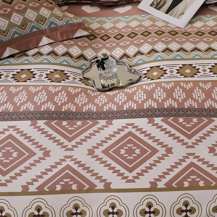 91家纺网 家纺一手货源 找家纺 贝兰仙奴 2025新款亲肤舒适全棉磨毛多规格系列四件套 慕恋