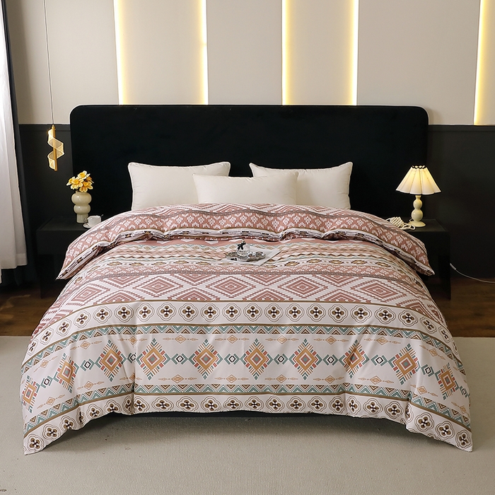 91家纺网 家纺一手货源 找家纺 （总）贝兰仙奴 2025新款亲肤舒适全棉磨毛多规格系列单被套