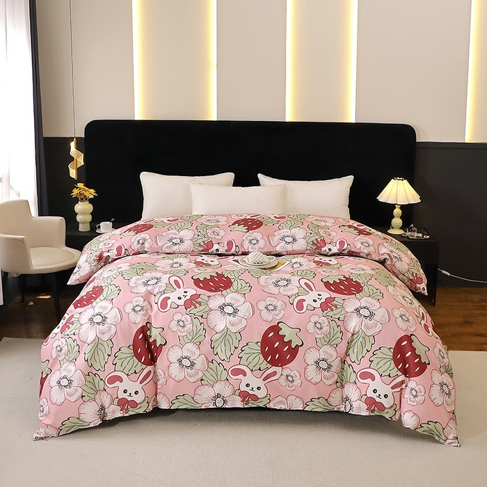 91家纺网 家纺一手货源 找家纺 （总）贝兰仙奴 2025新款亲肤舒适全棉磨毛多规格系列单被套