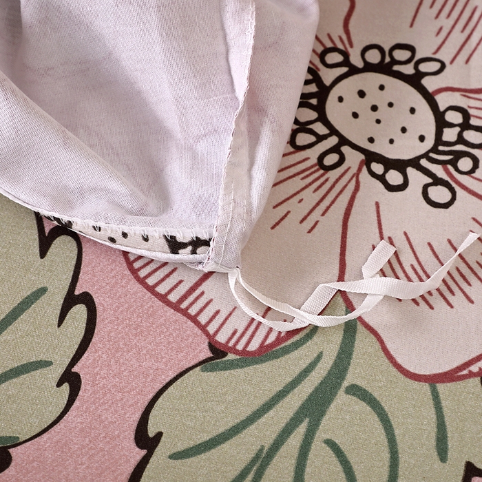 91家纺网 家纺一手货源 找家纺 贝兰仙奴 2025新款亲肤舒适全棉磨毛多规格系列单被套 兔宝贝粉