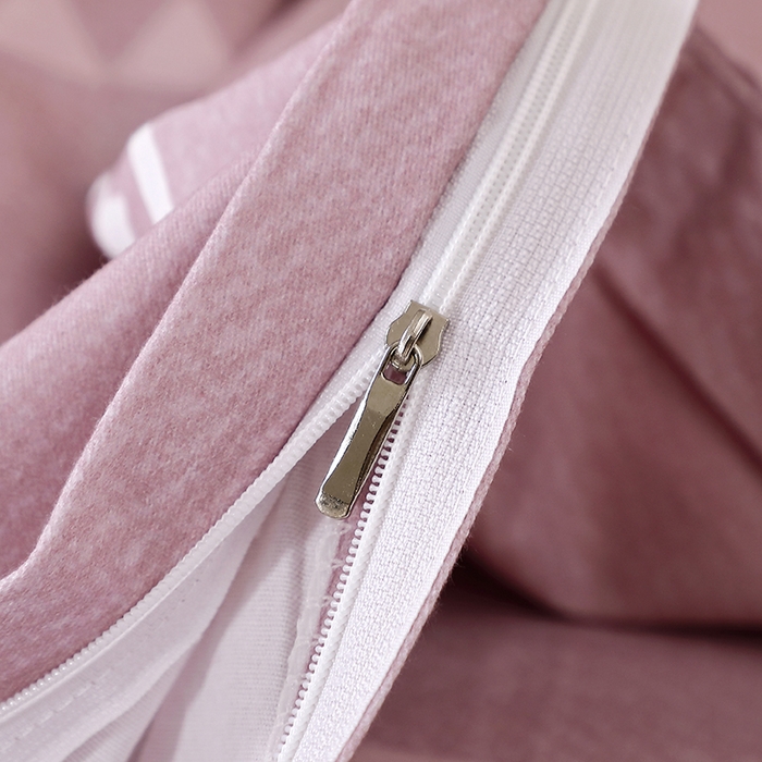 91家纺网 家纺一手货源 找家纺 贝兰仙奴 2025新款亲肤舒适全棉磨毛多规格系列单被套 维卡斯粉