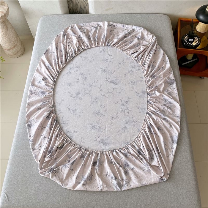 91家纺网 家纺一手货源 找家纺 （总）丝芙妮家居（原乐视家纺） 2026新款全棉纯棉蕾丝花边原麻单品床笠单件床笠