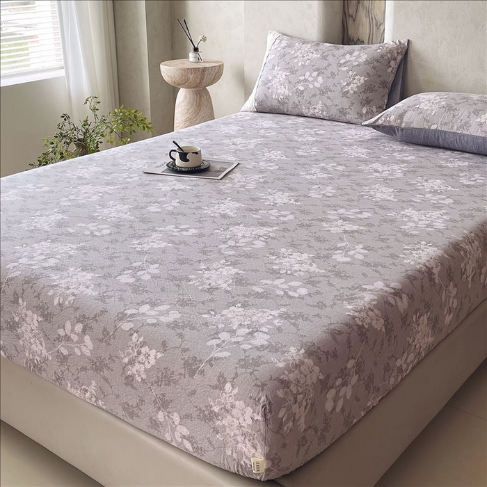 91家纺网 家纺一手货源 找家纺 丝芙妮家居（原乐视家纺） 2025新款全棉纯棉蕾丝花边原麻单品床笠单件床笠 法式浪漫