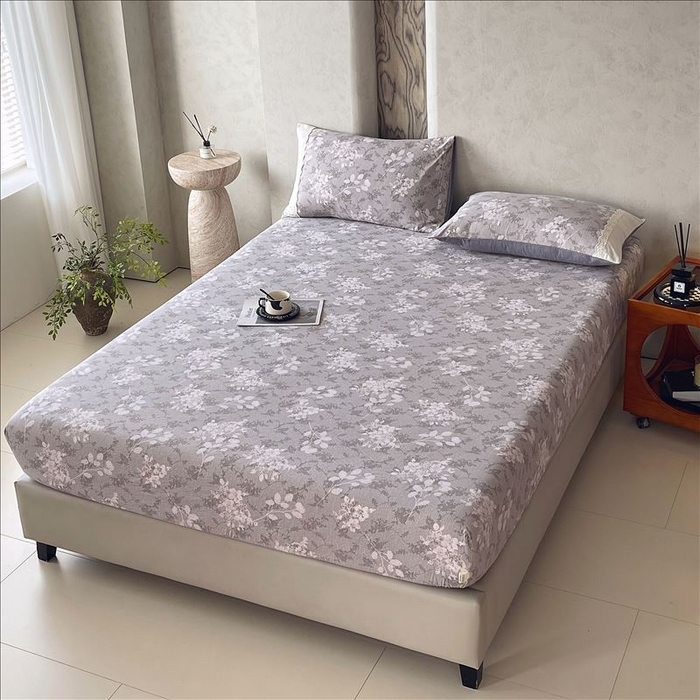 91家纺网 家纺一手货源 找家纺 丝芙妮家居（原乐视家纺） 2025新款全棉纯棉蕾丝花边原麻单品床笠单件床笠 法式浪漫