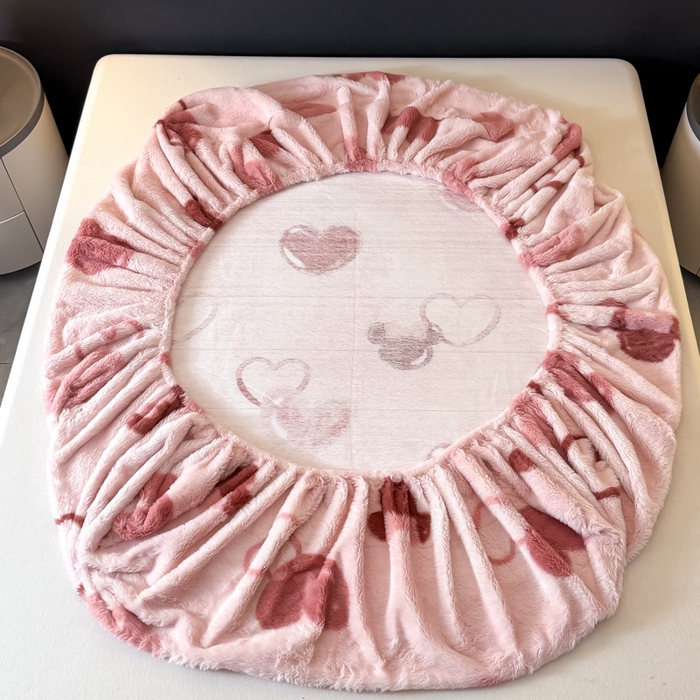 91家纺网 家纺一手货源 找家纺 小叮当家纺仓储工厂店 2025新款印花兔毛绒高克重单床笠 床笠单件 床笠-米妮