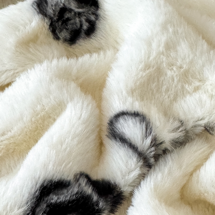 91家纺网 家纺一手货源 找家纺 小叮当家纺仓储工厂店 2025新款印花兔毛绒高克重单床笠 床笠单件 床笠-暗夜玫瑰