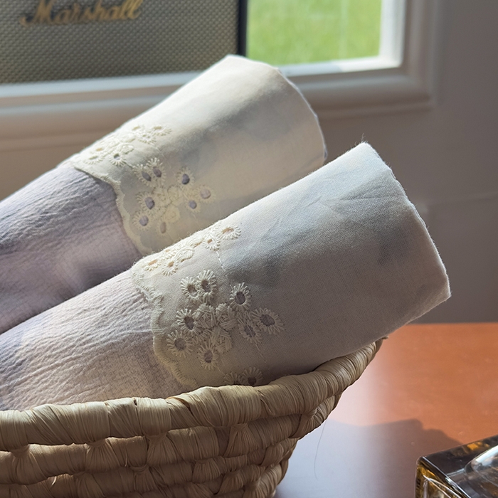 91家纺网 家纺一手货源 找家纺 丝芙妮家居（原乐视家纺） 2025新款全棉纯棉蕾丝花边原麻单件床单单品床单 法式浪漫