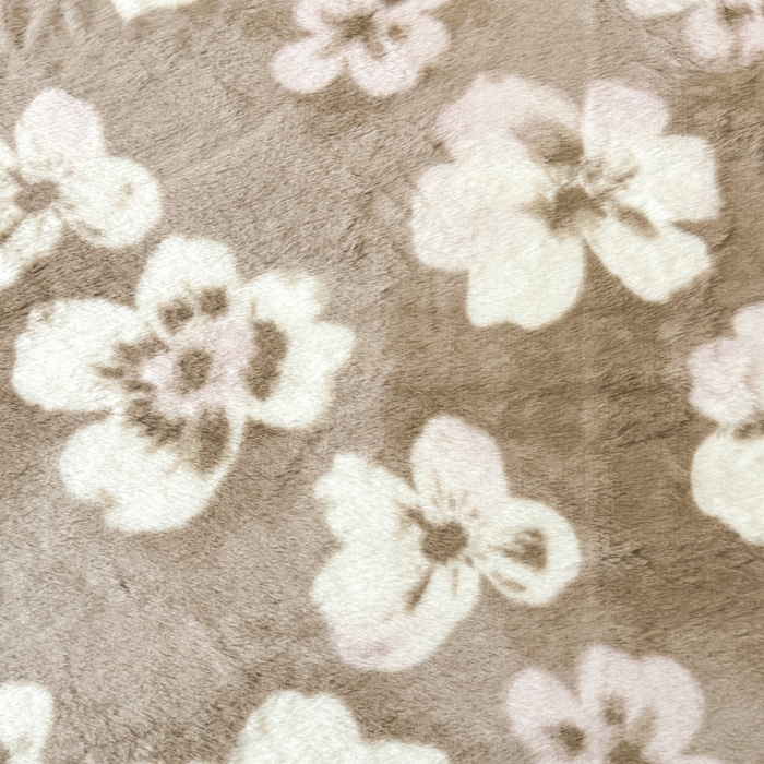 91家纺网 家纺一手货源 找家纺 小叮当家纺仓储工厂店 2025新款印花兔毛绒高克重单床笠 床笠单件 床笠-繁花