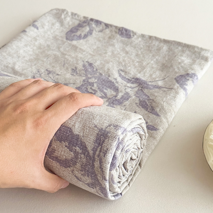 91家纺网 家纺一手货源 找家纺 丝芙妮家居（原乐视家纺） 2025新款全棉纯棉蕾丝花边原麻单件床单单品床单 梦幻花园